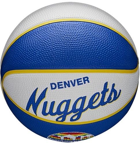 WILSON-Mini Nba Denver Nuggets Wilson Team Retro Exterieur - Ballon de basketball-4