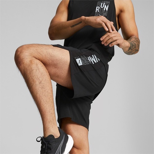 PUMA-Run Plcd Graphic 7" - Short de running-2