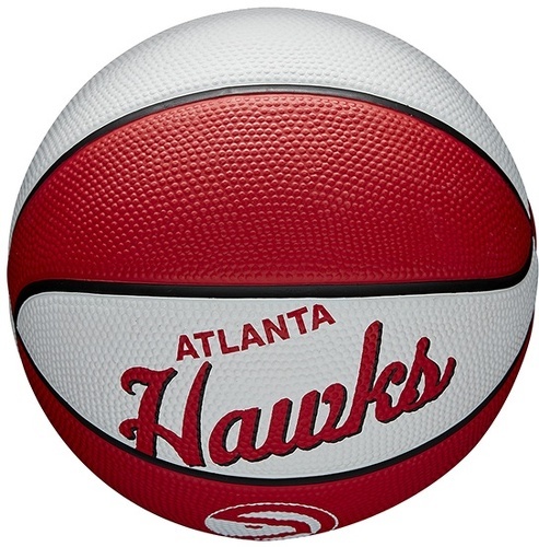 WILSON-Mini Nba Atlanta Hawks Wilson Team Retro Exterieur - Ballon de basketball-4