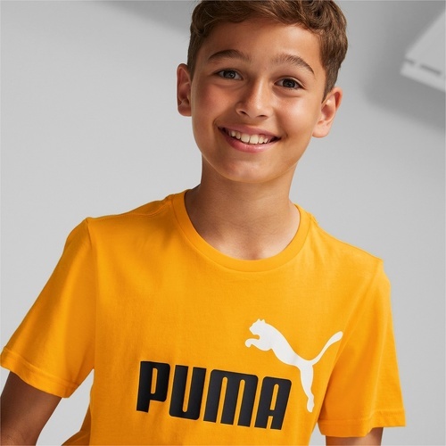 PUMA-Ess+ 2 Col Logo Tee Shirt-4