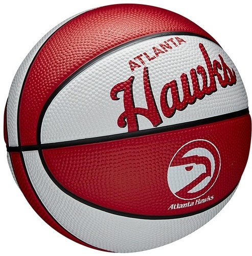WILSON-Mini Nba Atlanta Hawks Wilson Team Retro Exterieur - Ballon de basketball-1