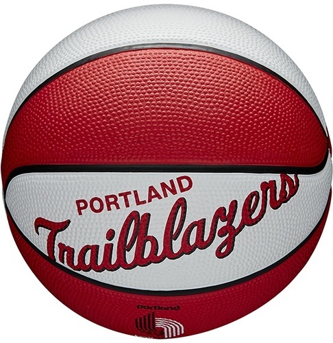 WILSON-Mini Nba Portland Trail Blazers Wilson Team Retro Exterieur - Ballon de basketball-4