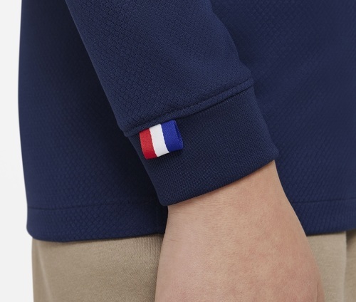 NIKE-Maillot Manches Longues France Domicile 2022/2023 Bleu Junior-3