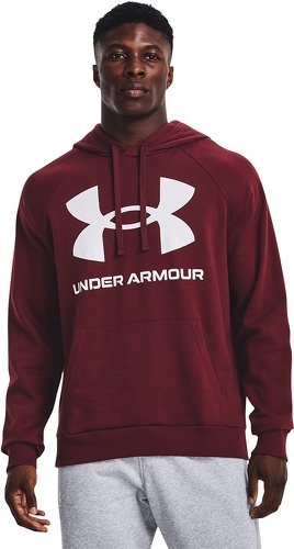 UNDER ARMOUR-SWEAT CAPUCHE UA HOMME BORDEAUX 1357093-690-2