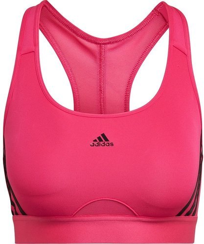 adidas Performance-Brassière Powerreact Training Medium-Support 3-Stripes-2