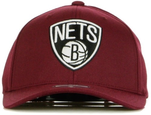 Mitchell & Ness-Casquette Brooklyn Nets blk/wht logo 110-1