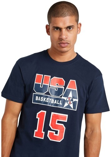 Mitchell & Ness-T-shirt USA name & number Earvin "Magic" Johnson-3