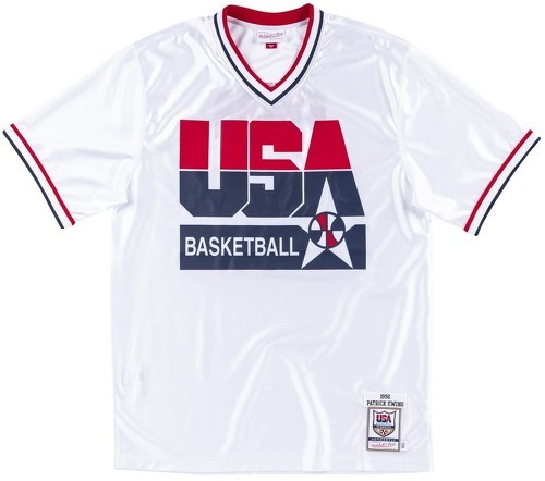 Mitchell & Ness-Maillot authentique Team USA Patrick Ewing-0