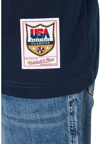 Mitchell & Ness-T-shirt USA name & number Larry Bird-4