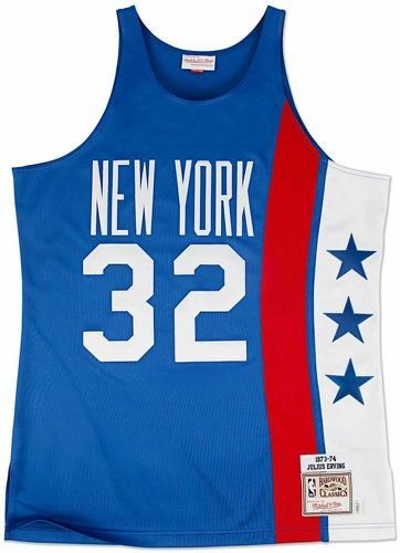 Mitchell & Ness-Maillot New York Nets nba authentic Julius Erving-0