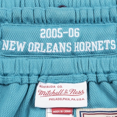 Mitchell & Ness-Short authentique New Orleans Hornets nba-4