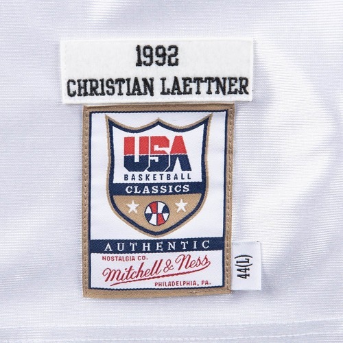 Mitchell & Ness-Maillot authentique Team USA Christian Laettner-2