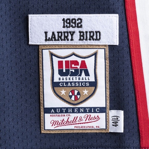 Mitchell & Ness-Maillot authentique Team USA nba Larry Bird-1