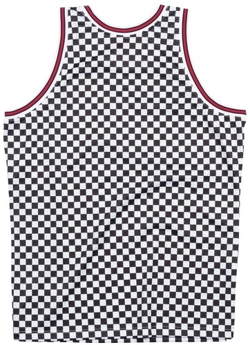 Mitchell & Ness-Maillot Chicago Bulls checked b&w-1