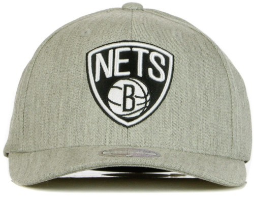 Mitchell & Ness-Casquette Brooklyn Nets blk/wht logo 110-1