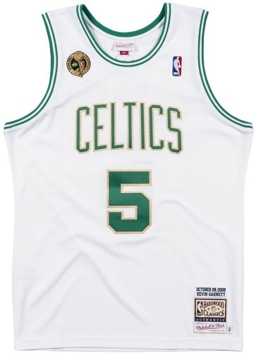 Mitchell & Ness-Maillot domicile authentique Boston Celtics Kevin Garnett 2008/09-image-1