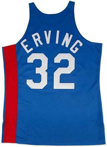 Mitchell & Ness-Maillot New York Nets nba authentic Julius Erving-1