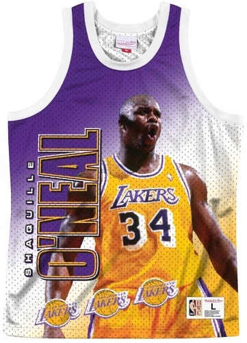 Mitchell & Ness-Maillot Los Angeles Lakers behind the back-image-1