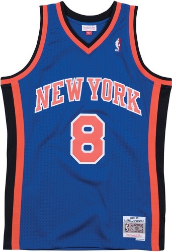 Mitchell & Ness-Maillot New York Knicks Swingman Latrell Sprewell #8-image-1