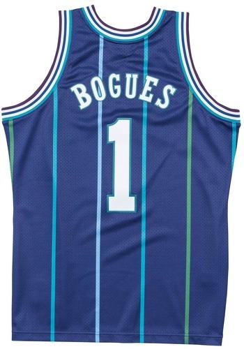 Mitchell & Ness-Maillot authentique Charlotte Hornets Muggsy Bogues 1994/95-1