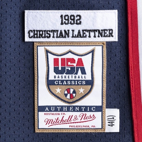 Mitchell & Ness-Maillot authentique Team USA nba Christian Laettner-2