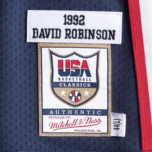 Mitchell & Ness-Maillot authentique Team USA nba David Robinson-2