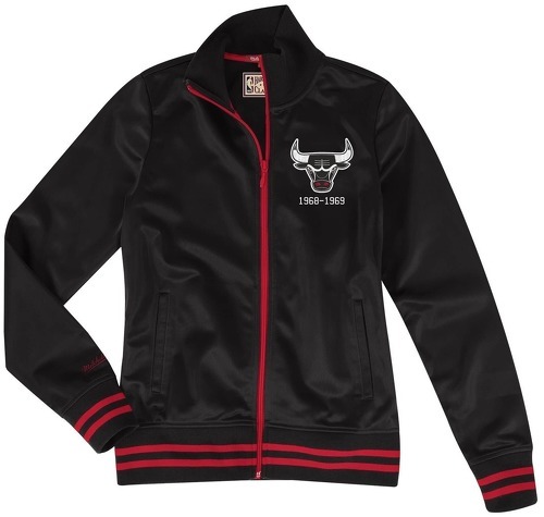Mitchell & Ness-Chicago Bulls Veste noire femme Mitchell & Ness Track Jacket-image-1