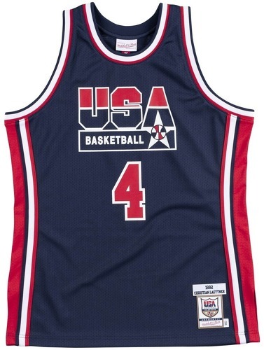 Mitchell & Ness-Maillot authentique Team USA nba Christian Laettner-image-1