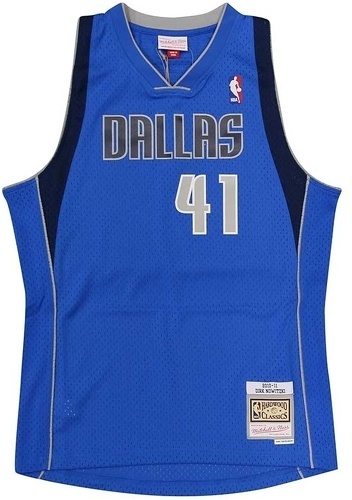 Mitchell & Ness-Dirk Nowitzki Dallas Mavericks 2010-11 Swing Jersey-0