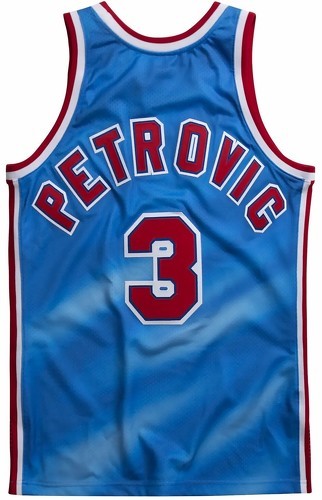 Mitchell & Ness-Maillot New Jersey Nets nba authentic Drazen Petrovic 1990/91-1