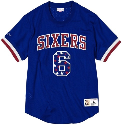 Mitchell & Ness-Maillot Philadelphia 76ers name & number-image-1