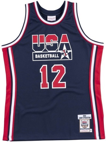 Mitchell & Ness-Maillot authentique Team USA nba John Stockton-image-1