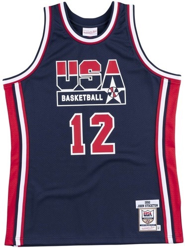 Mitchell & Ness-Maillot authentique Team USA nba John Stockton-0