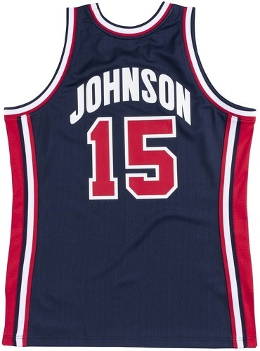 Mitchell & Ness-Maillot authentique Team USA nba Magic Johnson-1