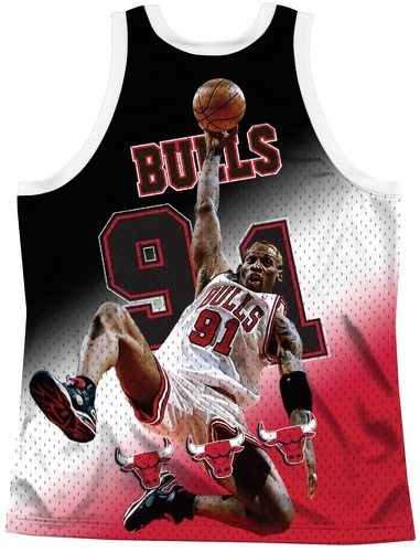 Mitchell & Ness-Mitchell & Ness Nba Behind The Back Chicago Bulls Dennis Rodman - Maillot de NBA-1