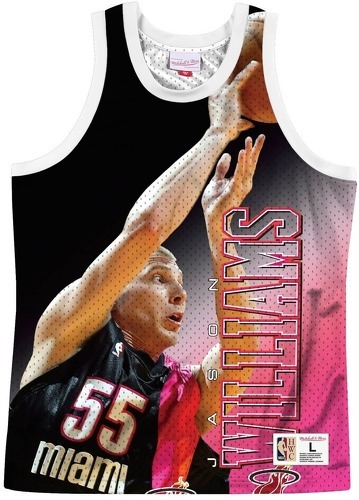 Mitchell & Ness-Maillot Miami Heats behind the back-image-1