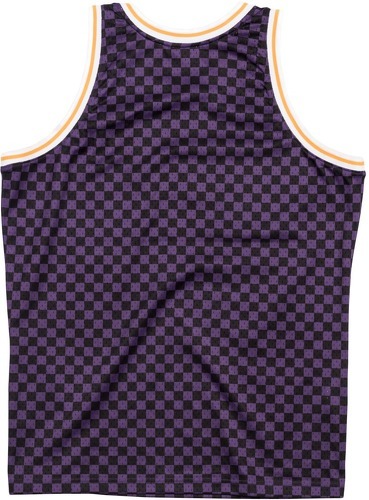 Mitchell & Ness-Maillot Los Angeles Lakers checked b&r-1