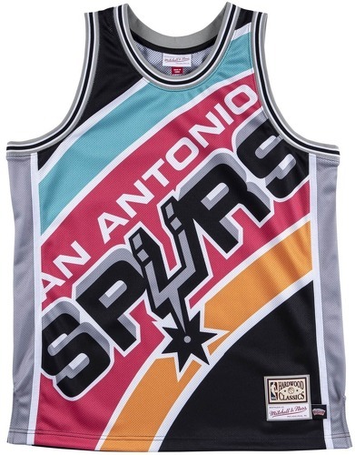 Mitchell & Ness-Maillot San Antonio Spurs big face spurs-0