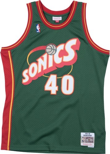 Mitchell & Ness-Seattle Super Sonics Kemp Shawn #40 - Maillot de basket-3