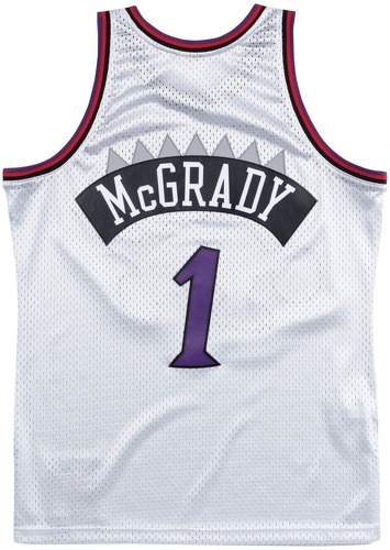 Mitchell & Ness-Maillot Toronto Raptors platinum Tracy Mcgrady-1