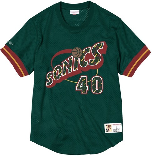 Mitchell & Ness-Sweatshirt Seattle Supersonics Shawn Kemp-0