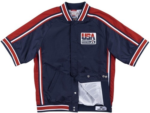 Mitchell & Ness-Veste Team USA authentic Larry Bird-0