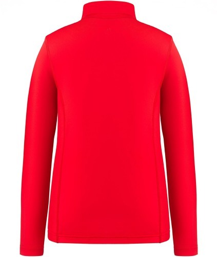 POIVRE BLANC-Sous Pull Poivre Blanc 1944 Monogram Scarlet Red Fille-1