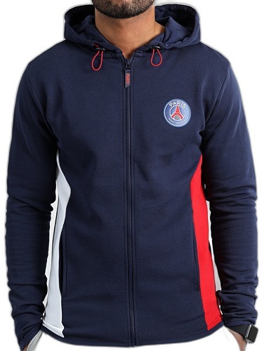 PSG-Sweat capuche zippé PSG - Collection officielle PARIS SAINT GERMAIN - Taille S-0