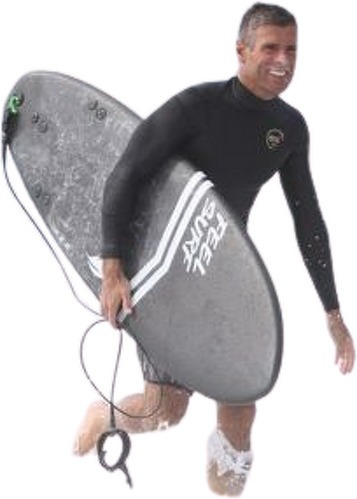 FEEL SURF-Planche de Surf en mousse 5'4 FEEL SURF - 5'4 x 20" x 2" 1/2 - 31,5L-1
