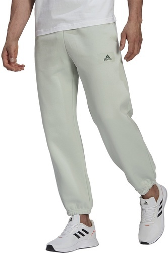 adidas Sportswear-Pantalon de survêtement en molleton de coton et jambres droites Essentials FeelVivid-1