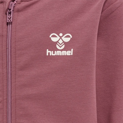 HUMMEL-Sweatshirt à capuche zippé enfant Hummel Trece-3