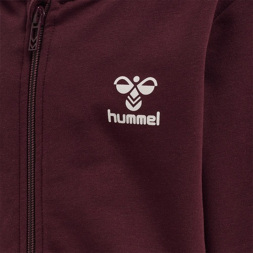 HUMMEL-Sweatshirt à capuche zippé enfant Hummel Trece-3