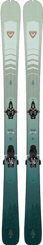 ROSSIGNOL-Pack Ski Rossignol Escaper W 80 + Fixations Ht 10 Rtl Femme-1