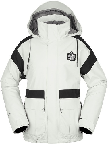 VOLCOM-Veste de snow Melancon Gore-Tex - Off White (Unisexe)-0